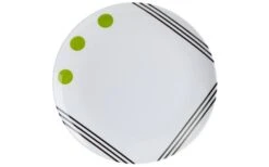 Berger Dots Melamine Dinner Plate Verde