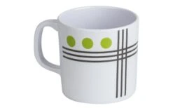 Berger Dots Melamine Dinner Plate Verde -Forniture Cucina Negozio 107229 693628