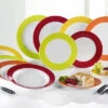 Gimex Rainbow Stoviglie In Melamina Set Da 12 Pz.