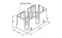 Portabicchieri, Portabicchieri
