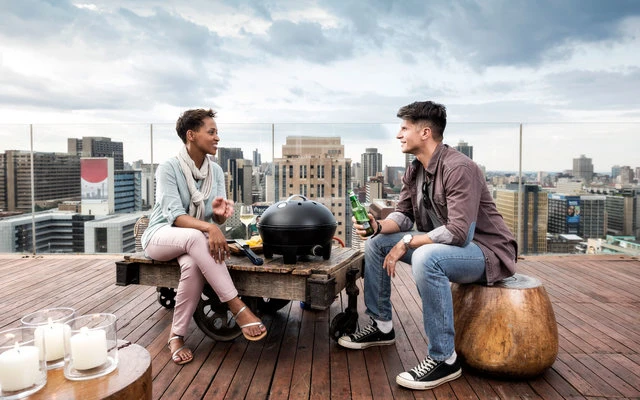 Griglia A Gas Cadac Citi Chef 40 Nero 30mbar 5 Griglia A Gas Cadac Citi Chef 40 Nero 30mbar - immagine 5