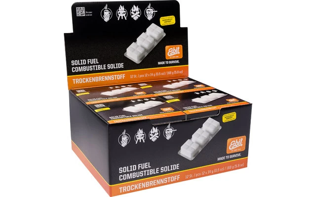 Pastiglie Di Combustibile Secco Esbit 12 X 14g Per La Griglia Tascabile 1 Pastiglie Di Combustibile Secco Esbit 12 X 14g Per La Griglia Tascabile