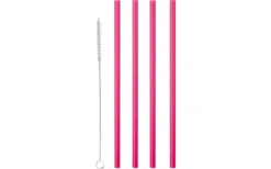 Cannucce Riutilizzabili Metaltex Incl. Spazzola Per La Pulizia 12 Pz.