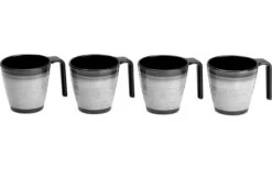 Servizio Di Piatti In Melamina Flamefield Granite Set 12 Pezzi Aqua -Forniture Cucina Negozio 260345 1856749