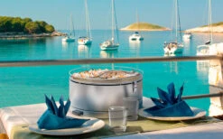 Feuerdesign Mayon Charcoal Table Grill In Acciaio Inossidabile, Compresi Gli Accessori -Forniture Cucina Negozio 291179 1992509