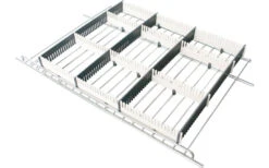 Purvario By Dörr Set Di 8 Binari Per Frigoriferi Antracite / Grigio Chiaro -Forniture Cucina Negozio 329453 2355607 1