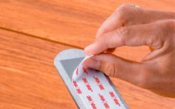 Silwy Magnete Barra Di Metallo 25 Cm Con Rivestimento In Pelle Nero -Forniture Cucina Negozio 337097 2618234