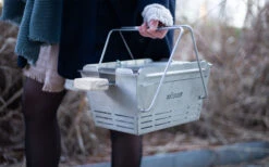 Knister Premium Extendable Charcoal Grill -Forniture Cucina Negozio 362775 2272537