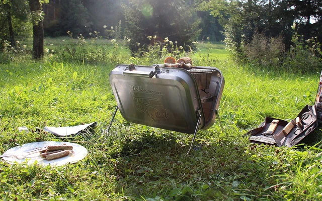 VW Collection T1 Bulli Griglia A Carbonella In Acciaio Inossidabile 3 VW Collection T1 Bulli Griglia A Carbonella In Acciaio Inossidabile - immagine 3