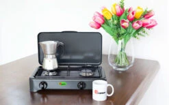 CF Parker Stufa A Gas A 2 Fuochi Con Fusibile Di Accensione 9 CF Parker Stufa A Gas A 2 Fuochi Con Fusibile Di Accensione -Forniture Cucina Negozio 397968 2906103