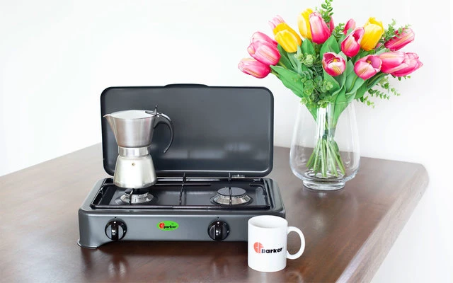 CF Parker Stufa A Gas A 2 Fuochi Con Fusibile Di Accensione 4 CF Parker Stufa A Gas A 2 Fuochi Con Fusibile Di Accensione - immagine 4