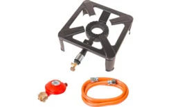 Fornello A Sgabello Rothenberger Incl. Tubo E Regolatore Di Pressione