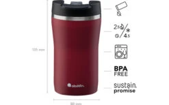 Tazza Termica Aladdin Café In Acciaio Inox 0,25 Litri Rosso 13 Tazza Termica Aladdin Café In Acciaio Inox 0,25 Litri Rosso -Forniture Cucina Negozio 438174 3130814