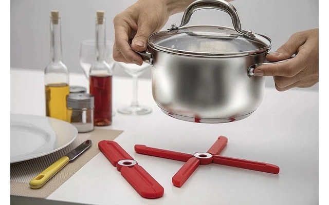 WEDO Sottopentola Rosso 25 Cm 1 WEDO Sottopentola Rosso 25 Cm