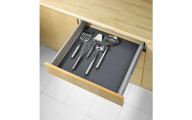 Wenko Tappetino Antiscivolo 150 X 50 Cm Grigio Pesante 2 Wenko Tappetino Antiscivolo 150 X 50 Cm Grigio Pesante - immagine 2