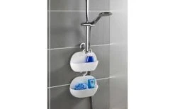 Wenko Shower Caddy Cocktail Bianco -Forniture Cucina Negozio 485532 3484642