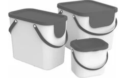 Rotho Albula Recycling Bin System 6 Litri Verde Lime -Forniture Cucina Negozio 489477 3317696