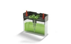 Metaltex Sponge-Tex Distributore Di Sapone 0,75 Litri Grigio -Forniture Cucina Negozio 497567 3340707