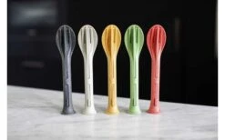 Koziol Klikk Pocket Posate Set 3 Pezzi Natura Corallo -Forniture Cucina Negozio 502955 3431277 1