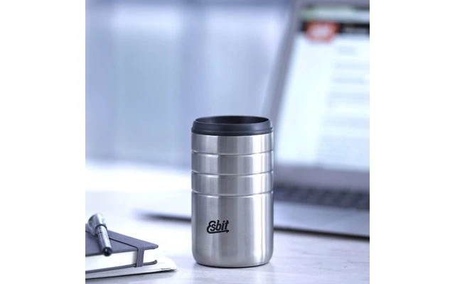 Esbit Majoris Thermos Mug Con Apertura Per Bevande In Acciaio Inossidabile Opaco 280 Ml 3 Esbit Majoris Thermos Mug Con Apertura Per Bevande In Acciaio Inossidabile Opaco 280 Ml - immagine 3