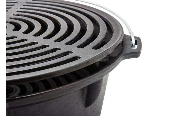 Petromax Fire Grill Tg3 Griglia E Piano Cottura In Ghisa 3 Petromax Fire Grill Tg3 Griglia E Piano Cottura In Ghisa - immagine 3