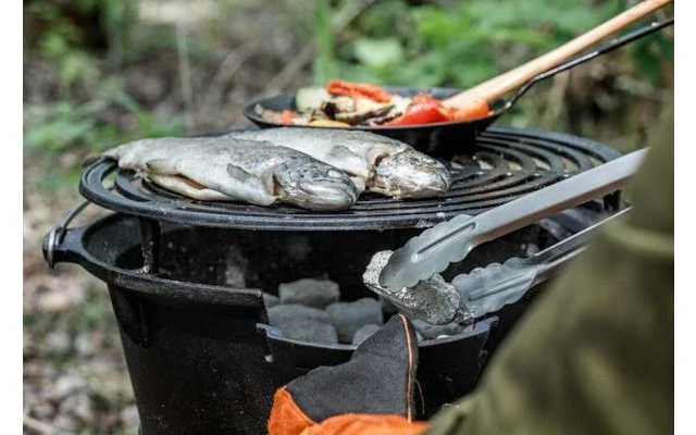 Petromax Fire Grill Tg3 Griglia E Piano Cottura In Ghisa 7 Petromax Fire Grill Tg3 Griglia E Piano Cottura In Ghisa - immagine 7