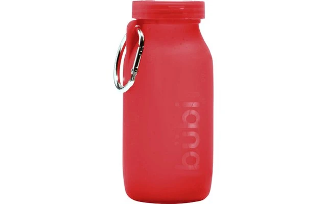 NTP Bübi Bottle Bottiglia Pieghevole In Silicone Rosa 414 Ml 7 NTP Bübi Bottle Bottiglia Pieghevole In Silicone Rosa 414 Ml - immagine 7