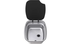 Thetford Argent Bowl Lavello In Acciaio Inox 9,5 Litri