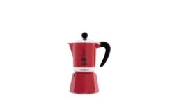 Bialetti Espresso Maker Arcobaleno Rosso 3 Tazze 150 Ml -Forniture Cucina Negozio 525977 3479698
