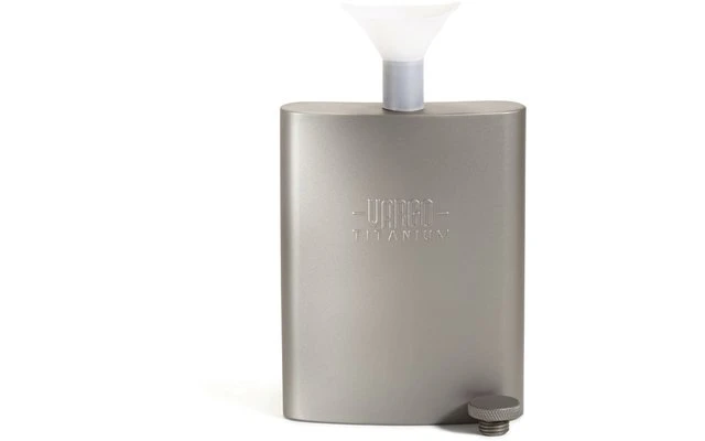 Vargo Titanium Hip Flask 240 Ml 1 Vargo Titanium Hip Flask 240 Ml