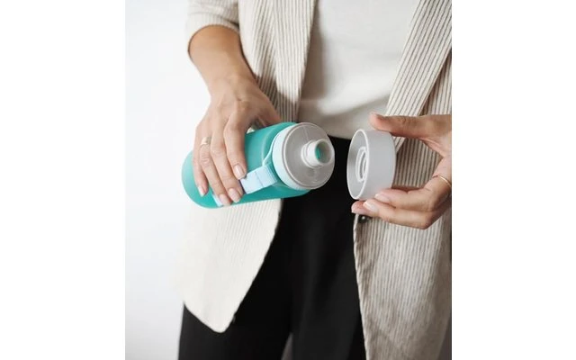 Bottiglia Per Bere Equa Plain Ocean 600 Ml 2 Bottiglia Per Bere Equa Plain Ocean 600 Ml - immagine 2