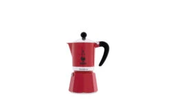 Bialetti Espresso Maker Arcobaleno Rosso 3 Tazze 150 Ml -Forniture Cucina Negozio 549371 3531932