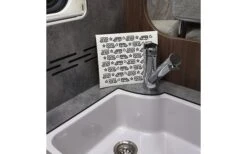 Pufz Swedish Tea Towel Camper Grey -Forniture Cucina Negozio 552865 3623236 1