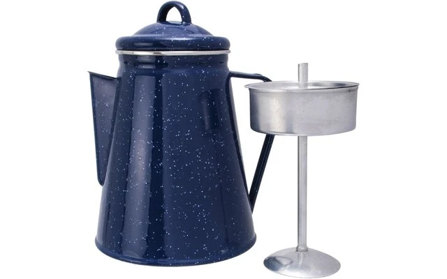 Origin Outdoors Caffettiera Smaltata 1,8 Litri Blu 1 Origin Outdoors Caffettiera Smaltata 1,8 Litri Blu