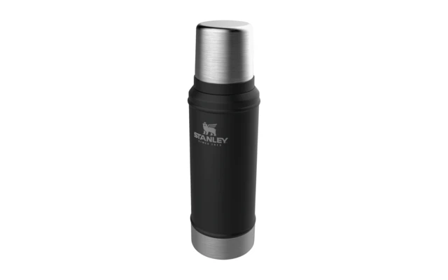 Stanley Classic Legendary Stainless Steel Drinking Bottle 0,75 Litri Nero Opaco 4 Stanley Classic Legendary Stainless Steel Drinking Bottle 0,75 Litri Nero Opaco - immagine 4