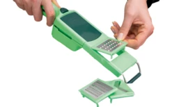 Nicer Dicer Quick Professional Set Affettaverdure 12 Pezzi Verde
