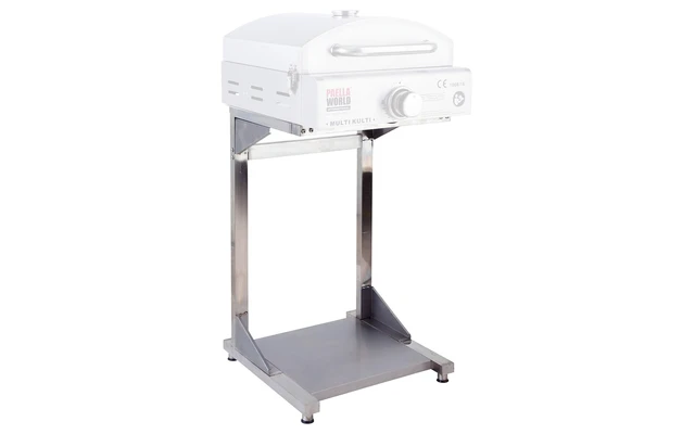 Tutta La Base Grill Per Multi Kult 43 X 42 X 83 Cm In Acciaio Inox Argento 1 Tutta La Base Grill Per Multi Kult 43 X 42 X 83 Cm In Acciaio Inox Argento