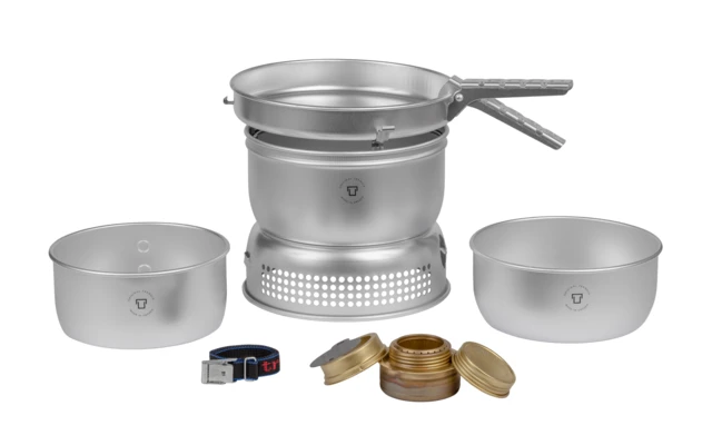 Trangia Trangiakök 25 -1 UL Cookset 3 Pezzi Con Bruciatore Spirit Set 1 1 Trangia Trangiakök 25 -1 UL Cookset 3 Pezzi Con Bruciatore Spirit Set 1