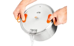 Set Di Pentole In Acciaio Inossidabile GSI Glacier Base L -Forniture Cucina Negozio 598331 4336847