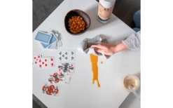 Cincillà Rotolo Da Cucina Lavabile Legno Cellulosa E Cotone Grigio