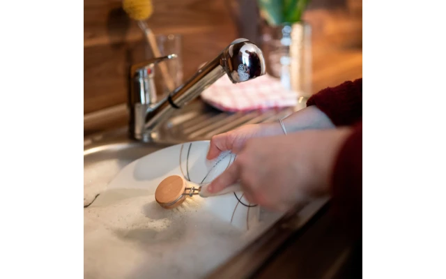 Testine Di Cambio Per Cincillà 3 Pezzi In Legno, Compresa La Spazzola Di Risciacquo 1 Testine Di Cambio Per Cincillà 3 Pezzi In Legno, Compresa La Spazzola Di Risciacquo