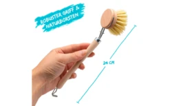 Testine Di Cambio Per Cincillà 3 Pezzi In Legno, Compresa La Spazzola Di Risciacquo 13 Testine Di Cambio Per Cincillà 3 Pezzi In Legno, Compresa La Spazzola Di Risciacquo -Forniture Cucina Negozio 613903 4445503