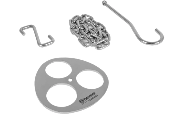 Petromax Anello Per Treppiede Per Cucina Autocostruita Grande 0,3 X 14,7 X 14,7 Cm 2 Petromax Anello Per Treppiede Per Cucina Autocostruita Grande 0,3 X 14,7 X 14,7 Cm - immagine 2