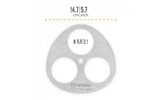 Petromax Anello Per Treppiede Per Cucina Autocostruita Grande 0,3 X 14,7 X 14,7 Cm 4 Petromax Anello Per Treppiede Per Cucina Autocostruita Grande 0,3 X 14,7 X 14,7 Cm - immagine 4
