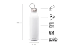 Aladdin Chilled Thermavac Tazza Isolata In Acciaio Inox Da 0,55 Litri, Nero -Forniture Cucina Negozio 617043 4465263