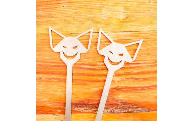 Spiedini Di Hamburger Fennek 6 Pezzi 1 Spiedini Di Hamburger Fennek 6 Pezzi