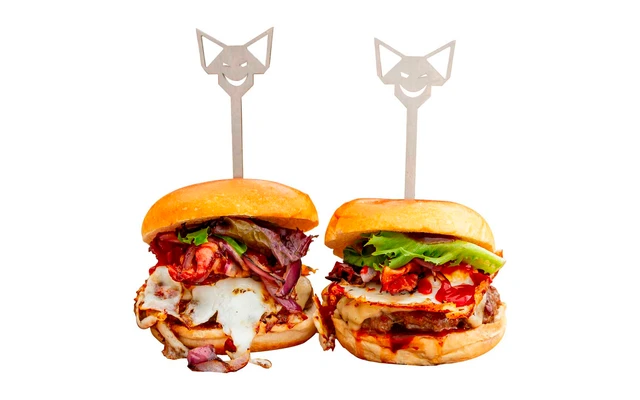 Spiedini Di Hamburger Fennek 6 Pezzi 2 Spiedini Di Hamburger Fennek 6 Pezzi - immagine 2