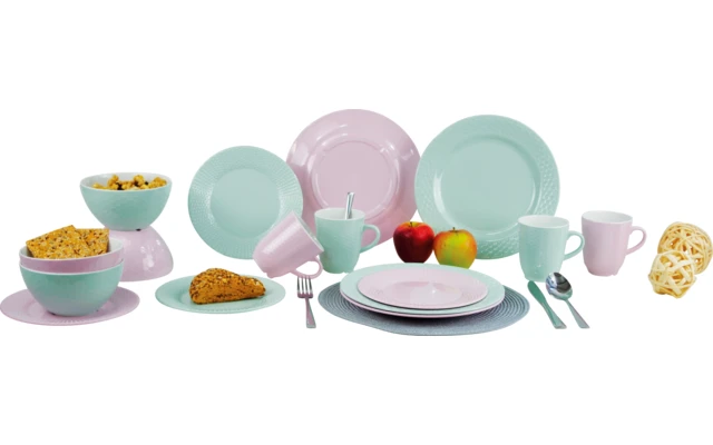 Set Di Stoviglie Gimex Royal 16 Pezzi Pastello Mix 1 Set Di Stoviglie Gimex Royal 16 Pezzi Pastello Mix