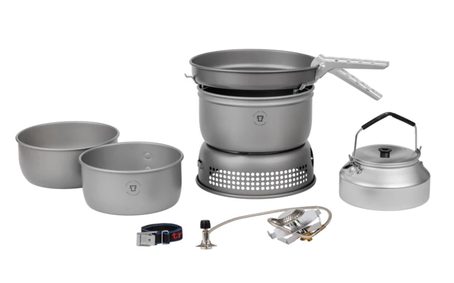 Trangia Trangiakök 25-1 HA Camping Cooking Set 4 Pezzi Con Bruciatore A Gas Set 1 5 Trangia Trangiakök 25-1 HA Camping Cooking Set 4 Pezzi Con Bruciatore A Gas Set 1 - immagine 5