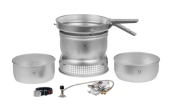 Trangia Trangiakök 25 - 9 UL Camping Cooking Set 3 Pezzi Con Bruciatore A Gas Set 1 -Forniture Cucina Negozio 651612 4533843